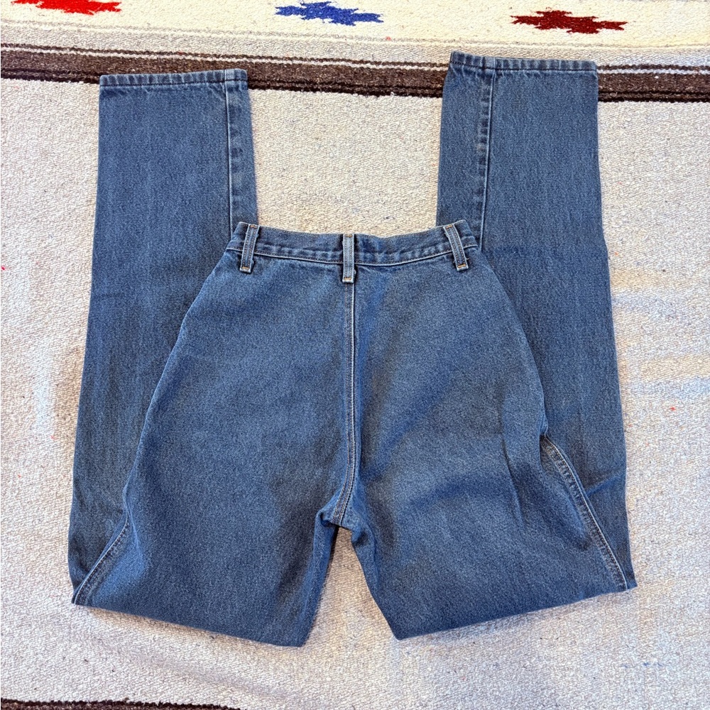 Rockies Light Blue Denim Jeans with Gold Embroidery size 4XL - Picture 3 of 5